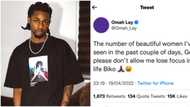 Singer Omah Lay prays earnestly to God for him not to lose focus after recently sighting very beautiful women