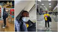 Social media reacts as Nigerian man makes public his movement to UK, shares pictures 9 days after he arrived