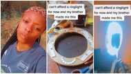 Secondary school boy creates ring light for elder sister who couldn't buy one, she flaunts it online in video