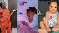 Nigerian woman cries out after checking her sleeping baby at 12am, shares video of her discovery