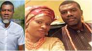 Reno Omokri's wife takes over his Twitter account, responds to lady crushing on him