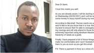 Massive reactions as Nigerian doctor shares screenshot of wife's request sent as formal letter