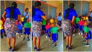 "Which school is this?" Teacher coaches children on how to dance, video of class performance goes viral