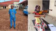 Nigerian man offers his 6-year-old daughter emoployment with weekly pay, photo of the letter causes stir