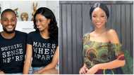 Moment Alexx Ekubo's fiancee Fancy Acholonu refuses guy trying to dance with her, says only actor is allowed