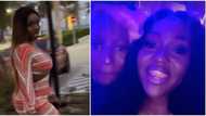 We back baby: Davido's Chioma and DJ Cuppy party all night as they link up in Dubai, share videos