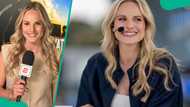 Katie George built an ESPN career, and her partner is one of college football's biggest names