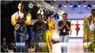 15-year-old boy showcases designs at fashion show as he graduates from Rhoda Michaels Institute