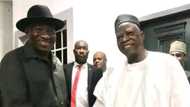 New development: Despite denial, Jonathan reportedly meets Adamu late in the night, prepares to run