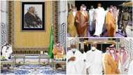 Pantami, Dangote da wasu jiga-jigai da suka yi Umrah tare da Buhari a Makkah