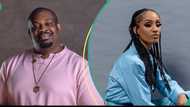 Don Jazzy, Korede Bello spotted at Di’ja’s 40th birthday party, video goes viral: “How time flies”