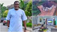 Kanayo O. Kanayo shares video of his new mini 'stadium-like' mansion in Imo state, set to bag chieftaincy title