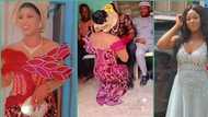 "To answer my greeting was war": Lady shares love story as she weds her neighbour in grand style