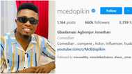 Comedian MC Edopikin finally gets the blue tick on Instagram, fans, colleagues congratulate him