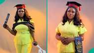 OAUSTECH student who was once denied US visa celebrates as she bags second-class upper degree