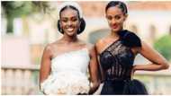 Wedding fashion: Bride and her maid of honour dazzle in gorgeous style inspirations