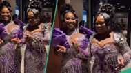 "Are they twins?" Mum and daughter slay in similar purple attires, look like sisters, awe netizens