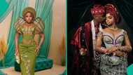JP 2025: Veekee James exposes critic who berated her for not making any dress at Priscy's wedding