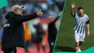 Gernot Rohr reacts as Benin is chosen as Lionel Messi’s final international opponent