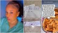 Mum shares notes from daughter after she scolded her for not eating her food in school, many beg