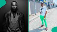 Speed Darlington drags Burna Boy as he performs at event: "Fela no dey call police o"