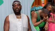 Adekunle Gold cries over sold-out show, Simi, Deja console him: "Nothing like a supportive family"