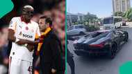 Victor Osimhen cruises Lagos in ₦810m Lamborghini 24 hours after UCL exit, video