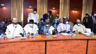 Breaking: 19 northern governors meet NSA, IGP Adamu behind closed doors