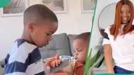 Nigerian mum of 3 gets her kids’ British passports after 5 years, celebrates with dance and toast