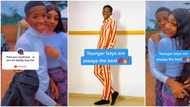"Younger boys are always the best": 20-year-old Nigerian lady says, flaunts her younger lover, 18, in video