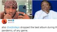 Wizkid dropped the best album during this pandemic: American singer 6lack says