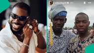 Adekunle Gold honours b'day of friend who sponsored his convocation with his salary, shares old photo