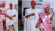 “Iyawo Alhaji shouldn't expose her body”: Lady criticises Mo Bimpe’s outfit, Adedimeji Lateef blows hot