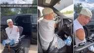 Man without hands and Legs shares video showing how he drives perfectly on the road, people applaud him