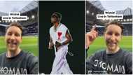 “See You Soon”: Oyinbo man reacts as Wizkid announces his music concert at the 100k Tottenham stadium