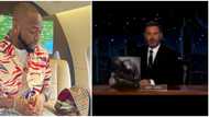 Afrobeats to the world: Davido makes Nigerians proud with performance on Jimmy Kimmel show