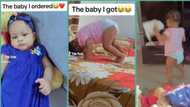 "The baby I ordered vs what I got": Mum shares funny clips of little daughter, people react