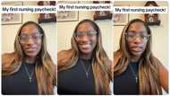 Nurse working abroad gives details about her N1.5m monthly salary in video