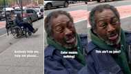Homeless old man helps stranger asking for money, gets $500, video goes viral on Instagram