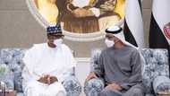 Hotuna: Shugaba Buhari ya gabatar da ta'aziyyarsa ga Shugaban kasar UAE