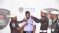 Photo: Police dismiss officer caught in viral video flogging man with cutlass