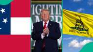 Photos of US old flags emerged, showing how their designs evolved