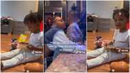 "So you can talk?" Kid who had speech delay suddenly pronounces word, mum becomes surprised in video