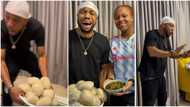 "U want to kill my daughter": Charles Okocha goes gaga as his daughter gets offered fufu by maids, clip trends