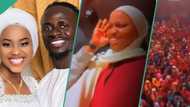 "She's beautiful": Sadio Mane's new 18-year-old wife given a hero's welcome as she returns to school