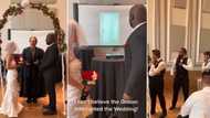 Groom scatters his own wedding, plays clip of his bride cheating on him, guests scream as they watch the video