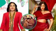 Omotola Jalade reacts as her movie Mother's Love surpasses N100m at box office