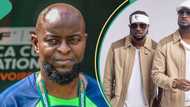 Finidi George: Psquare's 2007 music video about Super Eagles coach trends after defeat to Benin Rep