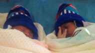 Joy as woman delivers beautiful twins 13 years after waiting for a child (see photos)