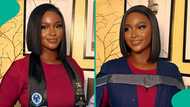 Delta State University graduate brags as she emerges best graduating student, shows people her CGPA